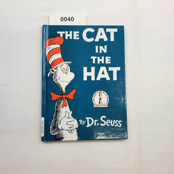The Cat In The Hat by Dr. Seuss - Beginner Book Series - Hardcover - Picture 1 of 8